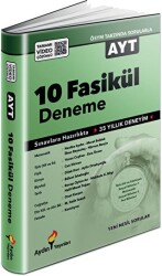Aydın Yayınları AYT 10 Fasikül Deneme - Aydın Yayınları