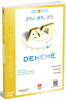 2026 AYT 10`lu Edebiyat - Sosyal 1 Deneme - 1