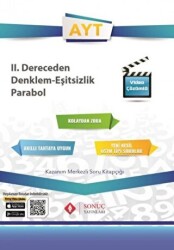 Sonuç Yayınları AYT 2. Dereceden Denklem Eşitsizlik Parabol - Sonuç Yayınları