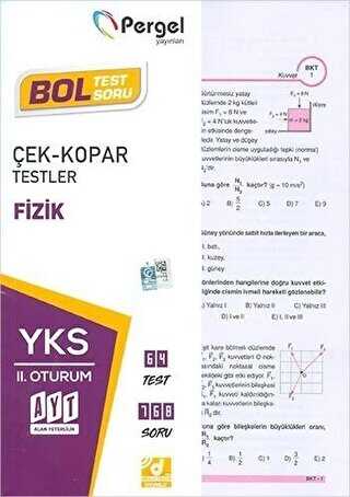 Pergel Yayınları AYT 2. Oturum Fizik Yaprak Test - Pergel Yayınları