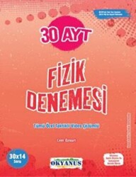 Okyanus Yayınları AYT 30 Fizik Denemesi - Okyanus Yayınları