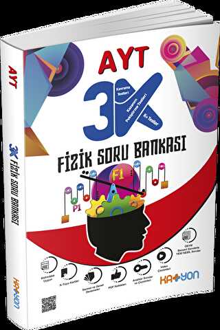 Katyon Yayınları AYT 3K Fizik Soru Bankası
