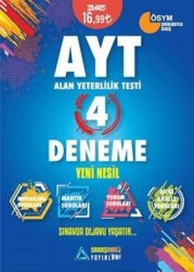 AYT 4 Deneme - Sıradışı Analiz Yayınları