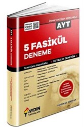 Aydın Yayınları AYT 5 Fasikül Deneme - Aydın Yayınları