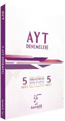 Karekök Yayıncılık AYT 5`li Deneme Seti - 1