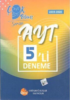 Ortadoğulular Yayıncılık AYT 5`li Deneme Seti 2019 - 2020 - 1