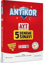 Antikor Yayınları AYT 5`li Deneme Seti - Antikor Yayınları