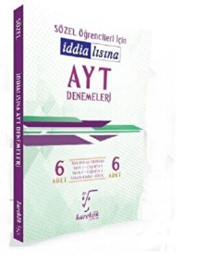 Karekök Yayıncılık AYT 6`lı Deneme Seti - Sözel - 1