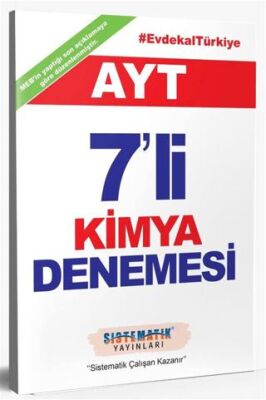 Sistematik Yayınları AYT 7`li Kimya Denemesi - 1