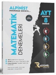AYT Matematik Alpinist Aşamalı 8 Deneme - Rasyonel Yayınları 