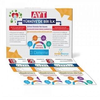 Cevdet Özsever Yayınları AYT Analizli 3 Deneme - 1