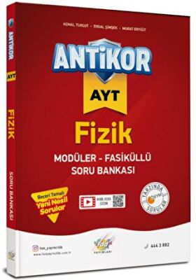 Antikor Yayınları AYT Fizik Soru Bankası - 1