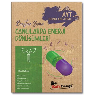 AYT Baştan Sona Canlılarda Enerji Dönüşümleri - 1