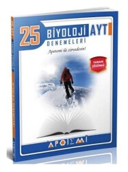 Apotemi Yayınları AYT Biyoloji 25`li Denemeleri - Apotemi Yayınları