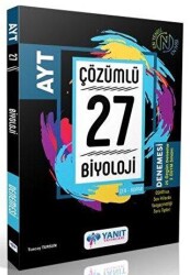 Yanıt AYT Çözümlü 27 Biyoloji Branş Denemesi - Yanıt Yayınları