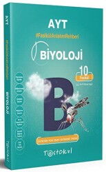 Test Okul Yayınları AYT Fasikül Anlatım Rehberi 10 Fasikül Biyoloji - Test Okul Yayınları