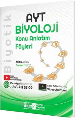 AYT Biyoloji Konu Anlatım Föyleri - 1