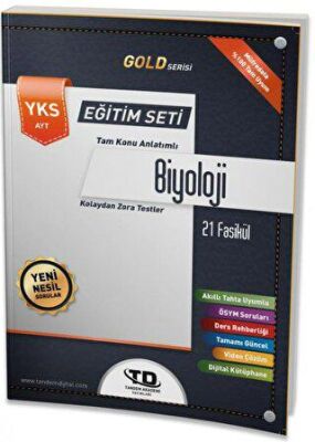 Tandem Yayınları AYT Gold Serisi Biyoloji 21 Fasikül Eğitim Seti - 1