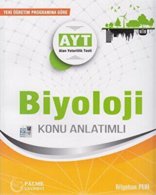 Palme YKS AYT Biyoloji Konu Kitabı kapağı