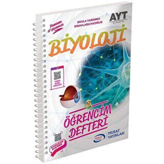 Murat Yayınları AYT Biyoloji Öğrencim Defteri - 1