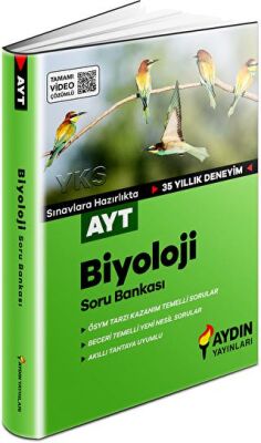 Aydın Yayınları AYT Biyoloji Soru Bankası - 1