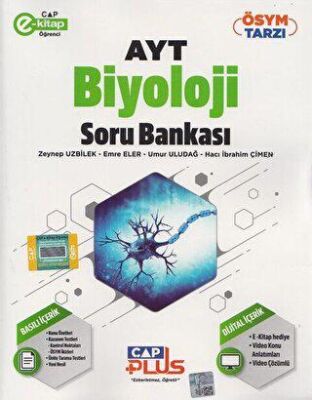Çap Yayınları AYT Biyoloji Soru Bankası - 1