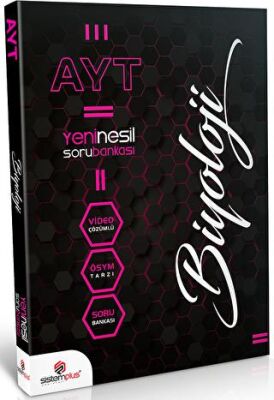 Sistem Plus Yayınları AYT Biyoloji Video Konu Anlatım ve Çözümlü Soru Bankası - 1