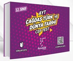 AYT Cep Test 12. Sınıf Çağdaş Türk ve Dünya Tarihi - Karekök Yayıncılık