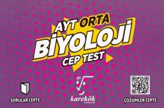 Karekök Yayıncılık AYT Orta Biyoloji Cep Test - 1