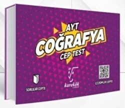 Karekök Yayıncılık AYT Cep Test Coğrafya - Karekök Yayıncılık
