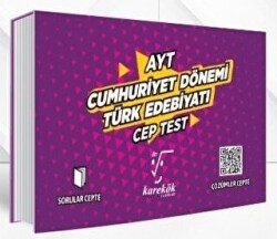 Karekök Yayıncılık AYT Cep Test Cumhuriyet Dönemi Türk Edebiyatı - Karekök Yayıncılık
