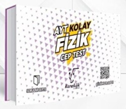 Karekök Yayıncılık AYT Cep Test Fizik Kolay - Karekök Yayıncılık