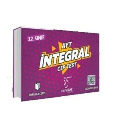 Karekök Yayıncılık AYT 12. Sınıf İntegral Cep Test - Karekök Yayıncılık
