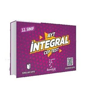 Karekök Yayıncılık AYT 12. Sınıf İntegral Cep Test - 1