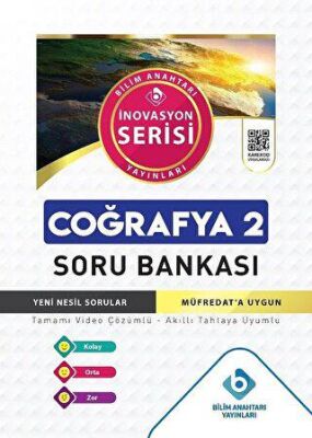 Bilim Anahtarı Yayınları Coğrafya 2 Soru Bankası - 1