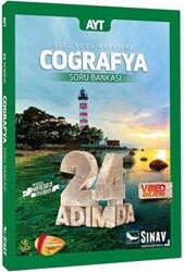 Sınav Yayınları 2019 AYT 24 Adımda Coğrafya Özel Konu Anlatımlı Soru Bankası - Sınav Yayınları