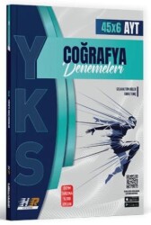 AYT Coğrafya 45 x 6 Denemeleri - Hız ve Renk Yayınları