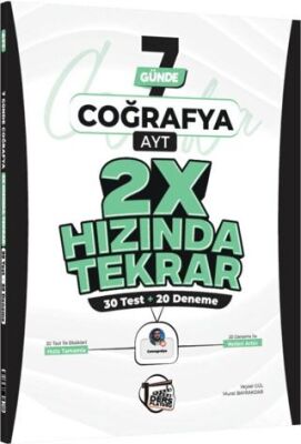 AYT Coğrafya 7 Günde 2X Hızında Tekrar Deneme - 1