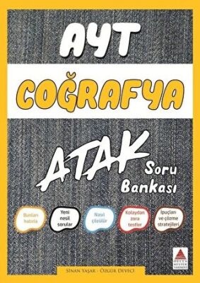 AYT Coğrafya Atak Soru Bankası kapağı