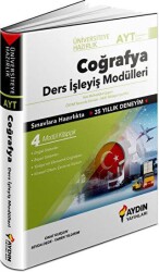 Aydın Yayınları Üniversiteye Hazırlık AYT Coğrafya Ders İşleyiş Modülleri - Aydın Yayınları