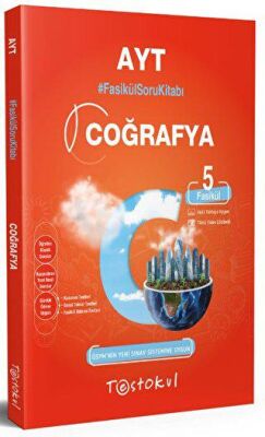 Test Okul Yayınları AYT Fasikül Soru Kitabı 5 Fasikül Coğrafya - 1