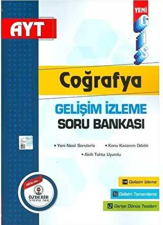 Özdebir Yayınları AYT Coğrafya GİS Gelişim İzleme Soru Bankası
