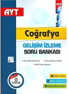 Özdebir Yayınları AYT Coğrafya GİS Gelişim İzleme Soru Bankası - 1
