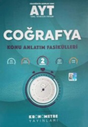 AYT Coğrafya Konu Anlatım Fasikülleri - Kronometre Yayınları 