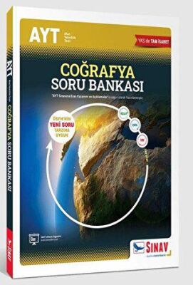 Sınav Yayınları AYT Coğrafya Soru Bankası - 1