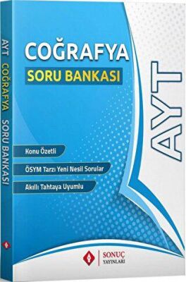 Sonuç Yayınları AYT Coğrafya Soru Bankası - 1