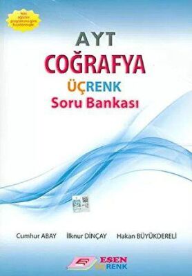 Esen Üçrenk Yayınları AYT Coğrafya Üçrenk Soru Bankası - 1