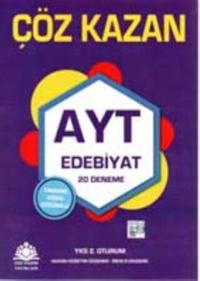 Çöz Kazan Yayınları AYT Edebiyat 20 li Deneme Sınavı - 1