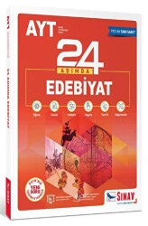 AYT Edebiyat 24 Adımda Konu Anlatımlı Soru Bankası - Sınav Yayınları