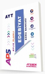AYT Edebiyat Aylık Planlı Soru Bankası - Esen Yayınları